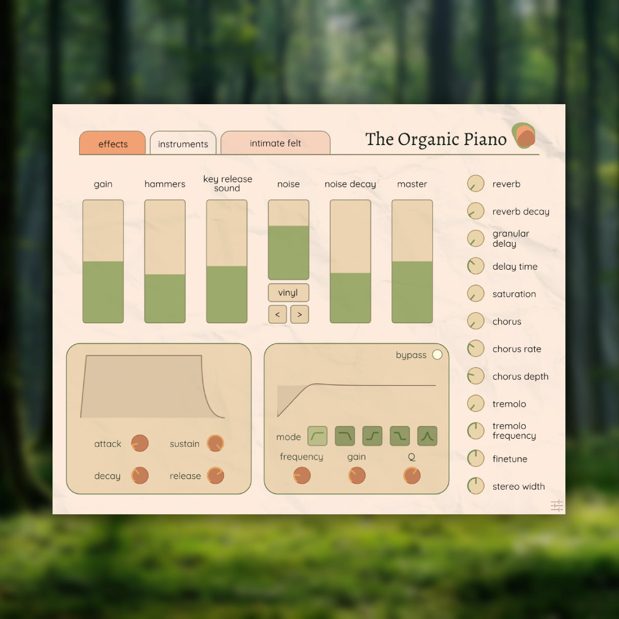 The Organic Piano